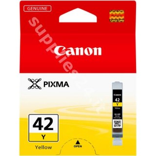 ORIGINAL Canon Cartuccia d'inchiostro giallo CLI-42y 6387B001 13ml in vendita su tonersshop.it