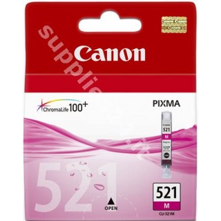ORIGINAL Canon Cartuccia d'inchiostro magenta CLI-521m 2935B001 9ml in vendita su tonersshop.it