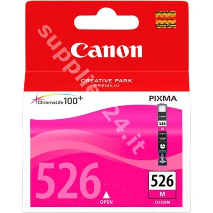 ORIGINAL Canon Cartuccia d'inchiostro magenta CLI-526m 4542B001 9ml in vendita su tonersshop.it