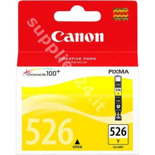 ORIGINAL Canon Cartuccia d'inchiostro giallo CLI-526y 4543B001 9ml in vendita su tonersshop.it