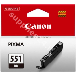 ORIGINAL Canon Cartuccia d'inchiostro nero CLI-551bk 6508B001 7ml in vendita su tonersshop.it