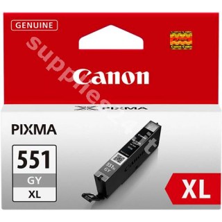 ORIGINAL Canon Cartuccia d'inchiostro Grigio CLI-551gy XL 6447B001 11ml Cartuccie d�inchiostro in vendita su tonersshop.it