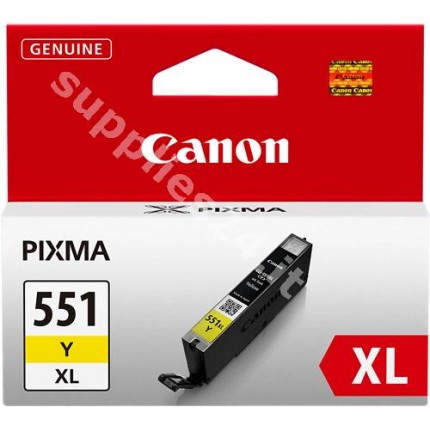 ORIGINAL Canon Cartuccia d'inchiostro giallo CLI-551y XL 6446B001 11ml Cartuccie d?inchiostro in vendita su tonersshop.it