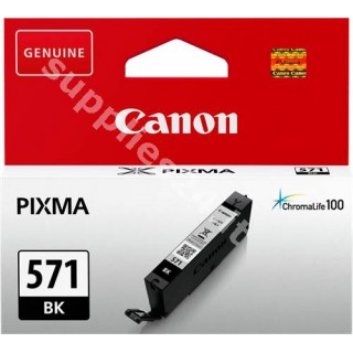 ORIGINAL Canon Cartuccia d'inchiostro nero CLI-571bk 0385C001 6.5ml in vendita su tonersshop.it