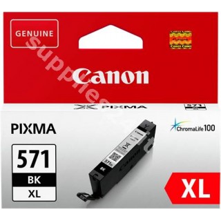 ORIGINAL Canon Cartuccia d'inchiostro nero CLI-571bk XL 0331C001 10.8ml XL in vendita su tonersshop.it