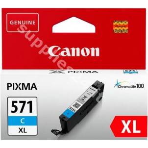 ORIGINAL Canon Cartuccia d'inchiostro ciano CLI-571c XL 0332C001 10.8ml XL in vendita su tonersshop.it