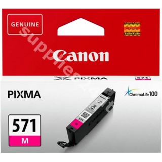 ORIGINAL Canon Cartuccia d'inchiostro magenta CLI-571m 0387C001 6.5ml in vendita su tonersshop.it