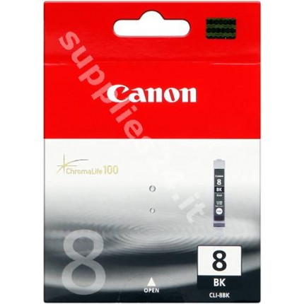 ORIGINAL Canon Cartuccia d'inchiostro nero CLI-8bk 0620B001 13ml in vendita su tonersshop.it