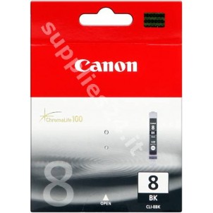 ORIGINAL Canon Cartuccia d'inchiostro nero CLI-8bk 0620B001 13ml in vendita su tonersshop.it