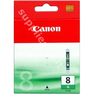 ORIGINAL Canon Cartuccia d'inchiostro verde CLI-8g 0627B001 13ml in vendita su tonersshop.it