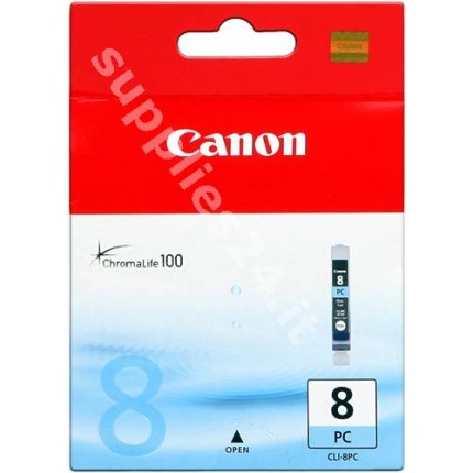 ORIGINAL Canon Cartuccia d'inchiostro ciano (foto) CLI-8pc 0624B001 13ml in vendita su tonersshop.it