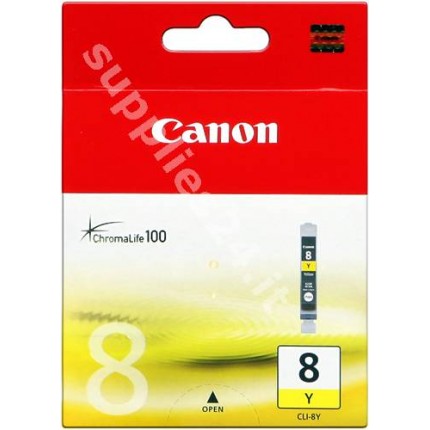ORIGINAL Canon Cartuccia d'inchiostro giallo CLI-8y 0623B001 13ml in vendita su tonersshop.it