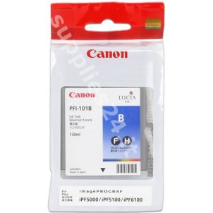 ORIGINAL Canon Cartuccia d'inchiostro blu PFI-101b 0891B001 in vendita su tonersshop.it