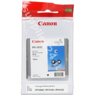 ORIGINAL Canon Cartuccia d'inchiostro ciano PFI-101c 0884B001 in vendita su tonersshop.it