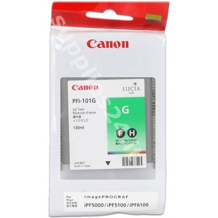 ORIGINAL Canon Cartuccia d'inchiostro verde PFI-101g 0890B001 in vendita su tonersshop.it