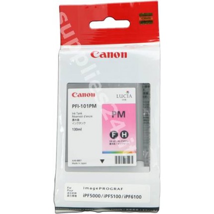 ORIGINAL Canon Cartuccia d'inchiostro magenta (foto) PFI-101pm 0888B001 in vendita su tonersshop.it