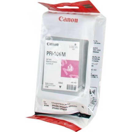 ORIGINAL Canon Cartuccia d'inchiostro magenta PFI-106m 6623B001 130ml in vendita su tonersshop.it