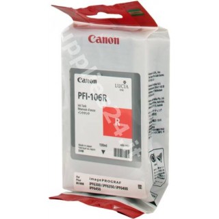 ORIGINAL Canon Cartuccia d'inchiostro rosso PFI-106r 6627B001 130ml in vendita su tonersshop.it