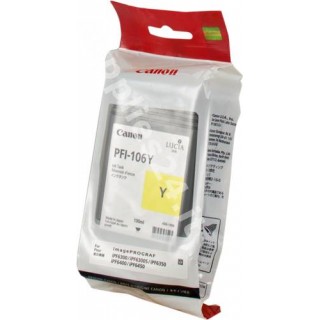 ORIGINAL Canon Cartuccia d'inchiostro giallo PFI-106y 6624B001 130ml in vendita su tonersshop.it