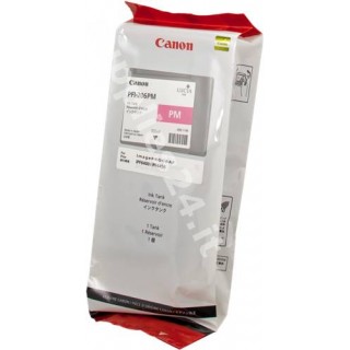 ORIGINAL Canon Cartuccia d'inchiostro magenta (foto) PFI-206pm 5308B001AA 300ml in vendita su tonersshop.it