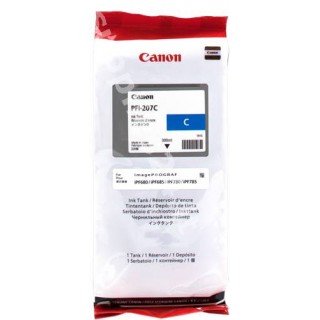ORIGINAL Canon Cartuccia d'inchiostro ciano PFI-207c 8790B001 300ml in vendita su tonersshop.it