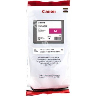 ORIGINAL Canon Cartuccia d'inchiostro magenta PFI-207m 8791B001 300ml in vendita su tonersshop.it