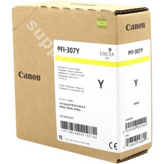 ORIGINAL Canon Cartuccia d'inchiostro giallo PFI-307y 9814B001 330ml in vendita su tonersshop.it