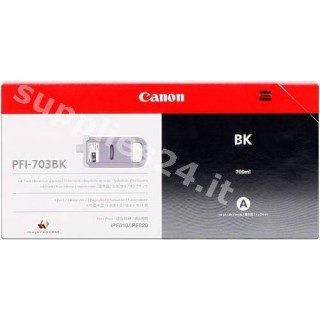 ORIGINAL Canon Cartuccia d'inchiostro nero PFI-703bk 2963B001 700ml in vendita su tonersshop.it