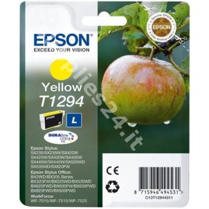 ORIGINAL Epson Cartuccia d'inchiostro giallo C13T12944011 T1294 ~470 PAGINE 7ml in vendita su tonersshop.it