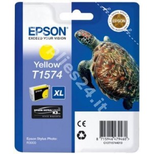 ORIGINAL Epson Cartuccia d'inchiostro giallo C13T15744010 T1574 25.9ml in vendita su tonersshop.it