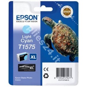 ORIGINAL Epson Cartuccia d'inchiostro ciano (chiaro) C13T15754010 T1575 25.9ml in vendita su tonersshop.it