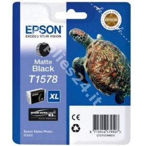 ORIGINAL Epson Cartuccia d'inchiostro nero (opaco) C13T15784010 T1578 25.9ml in vendita su tonersshop.it