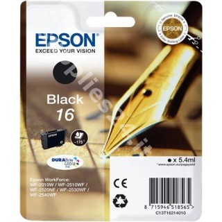 ORIGINAL Epson Cartuccia d'inchiostro nero C13T16214010 T1621 ~175 PAGINE 5.4ml standard in vendita su tonersshop.it