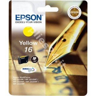 ORIGINAL Epson Cartuccia d'inchiostro giallo C13T16244010 T1624 ~165 PAGINE 3.1ml standard in vendita su tonersshop.it