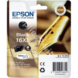 ORIGINAL Epson Cartuccia d'inchiostro nero C13T16314010 T1631 ~500 PAGINE 12.9ml Cartuccie d?inchiostro XL in vendita su tone...
