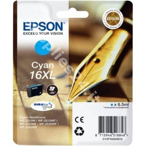 ORIGINAL Epson Cartuccia d'inchiostro ciano C13T16324010 T1632 ~450 PAGINE 6.5ml Cartuccie d?inchiostro XL in vendita su tone...