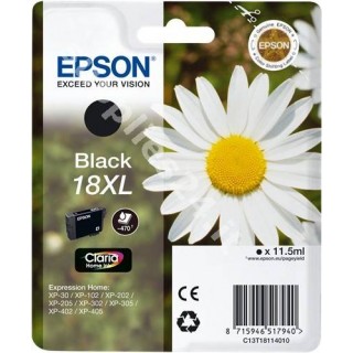 ORIGINAL Epson Cartuccia d'inchiostro nero C13T18114010 T1811 ~470 PAGINE 11.5ml Cartuccie d?inchiostro XL in vendita su tone...