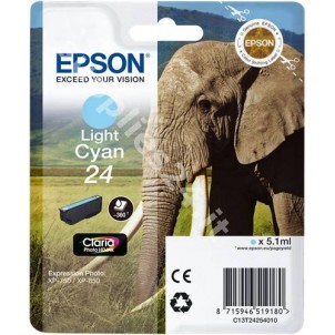 ORIGINAL Epson Cartuccia d'inchiostro ciano (chiaro) C13T24254010 T2425 ~360 PAGINE 5.1ml in vendita su tonersshop.it