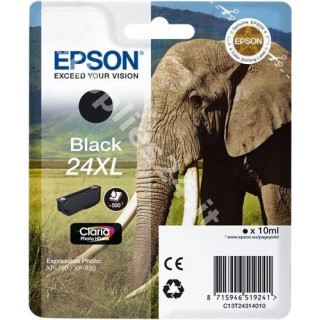 ORIGINAL Epson Cartuccia d'inchiostro nero C13T24314010 T2431 ~500 PAGINE 10ml XL in vendita su tonersshop.it