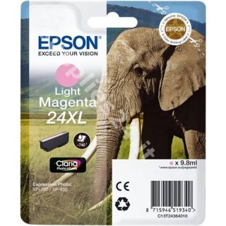 ORIGINAL Epson Cartuccia d'inchiostro magenta chiara C13T24364010 T2436 ~740 PAGINE 9.8ml XL in vendita su tonersshop.it