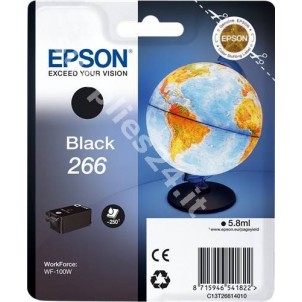 ORIGINAL Epson Cartuccia d'inchiostro nero C13T26614010 T266 ~250 PAGINE 5.8ml in vendita su tonersshop.it