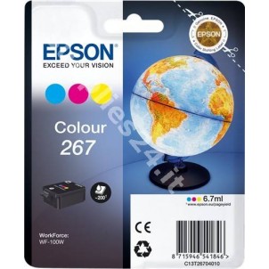 ORIGINAL Epson Cartuccia d'inchiostro colore C13T26704010 T267 ~200 PAGINE 6.7ml in vendita su tonersshop.it