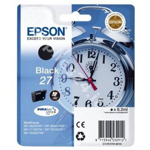 ORIGINAL Epson Cartuccia d'inchiostro nero C13T27014010 T2701 ~350 PAGINE 6.2ml in vendita su tonersshop.it