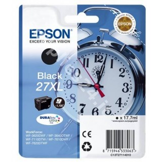 ORIGINAL Epson Cartuccia d'inchiostro nero C13T27114010 T2711 ~1100 PAGINE 17.7ml XL in vendita su tonersshop.it