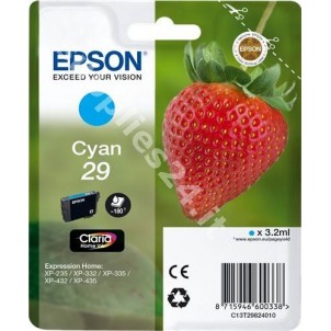 ORIGINAL Epson Cartuccia d'inchiostro ciano C13T29824010 T2982 ~180 PAGINE 3.2ml in vendita su tonersshop.it