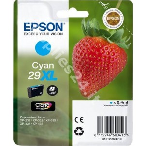 ORIGINAL Epson Cartuccia d'inchiostro ciano C13T29924010 T2992 ~450 PAGINE 6.4ml XL in vendita su tonersshop.it