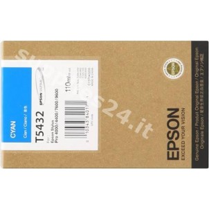 ORIGINAL Epson Cartuccia d'inchiostro ciano C13T543200 T543200 110ml in vendita su tonersshop.it