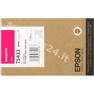 ORIGINAL Epson Cartuccia d'inchiostro magenta C13T543300 T543300 110ml in vendita su tonersshop.it