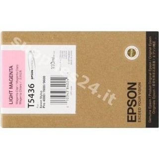 ORIGINAL Epson Cartuccia d'inchiostro magenta chiara C13T543600 T543600 110ml in vendita su tonersshop.it