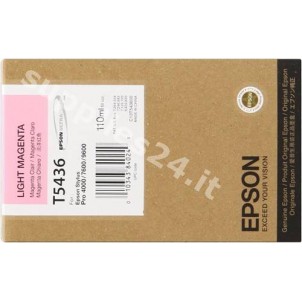 ORIGINAL Epson Cartuccia d'inchiostro magenta chiara C13T543600 T543600 110ml in vendita su tonersshop.it